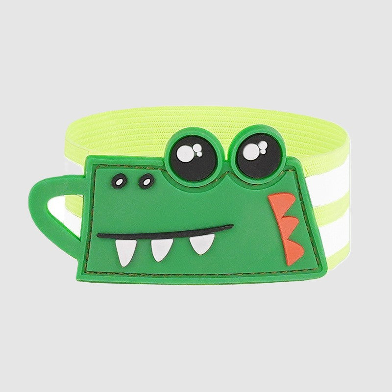 Casual Cartoon Crocodile Cycling Ankle Straps