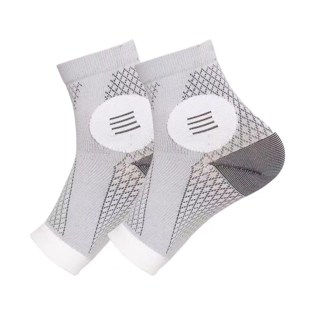 Breathable Compression Ankle Support Socks for Running & Sports
