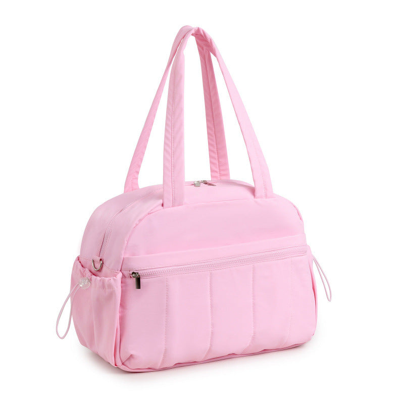 Gym Duffle Bag for Women with Wet Pocket, Weekender Duffel bag