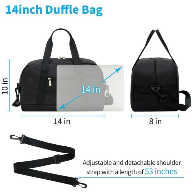 lightweight Carry On Small Gym Bag Duffel Bag for Travel Sport