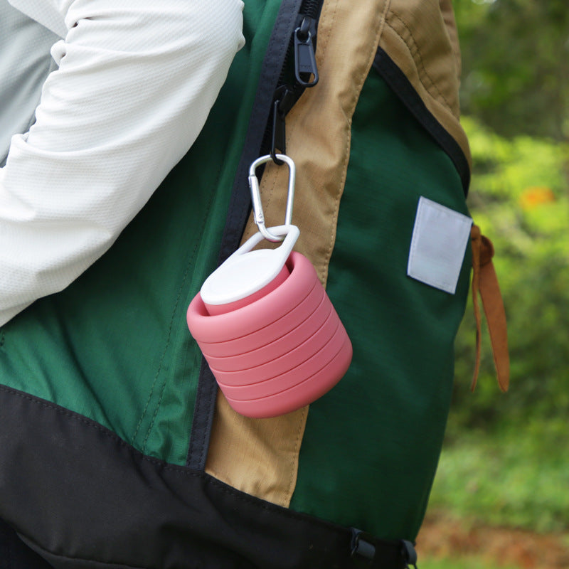 Lightweight Outdoor Travel Silicone Sports Water Bottle