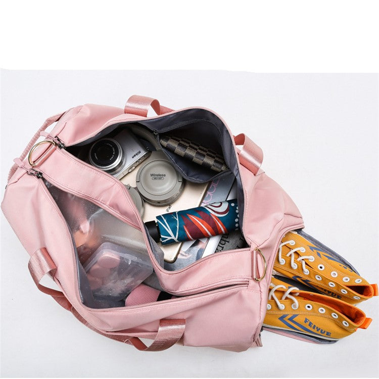 Yoga Fitness Sports Bag With Wet And Dry Separation