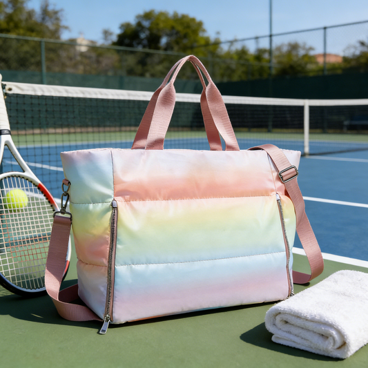 Travel Fitness Bag With Large Capacity, Wet & Dry Separation