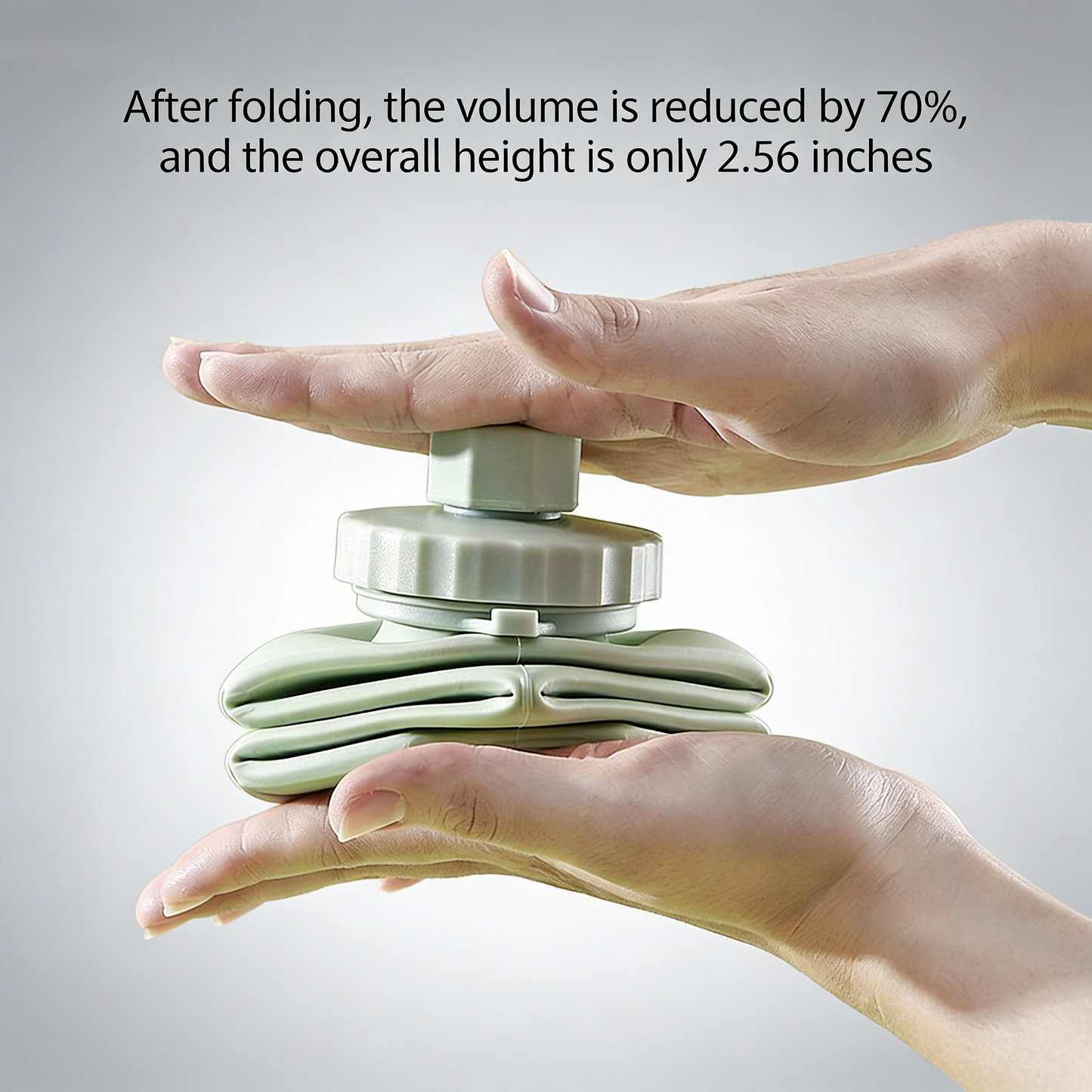 Silicone Foldable Expandable Outdoor Sports Water Bottle