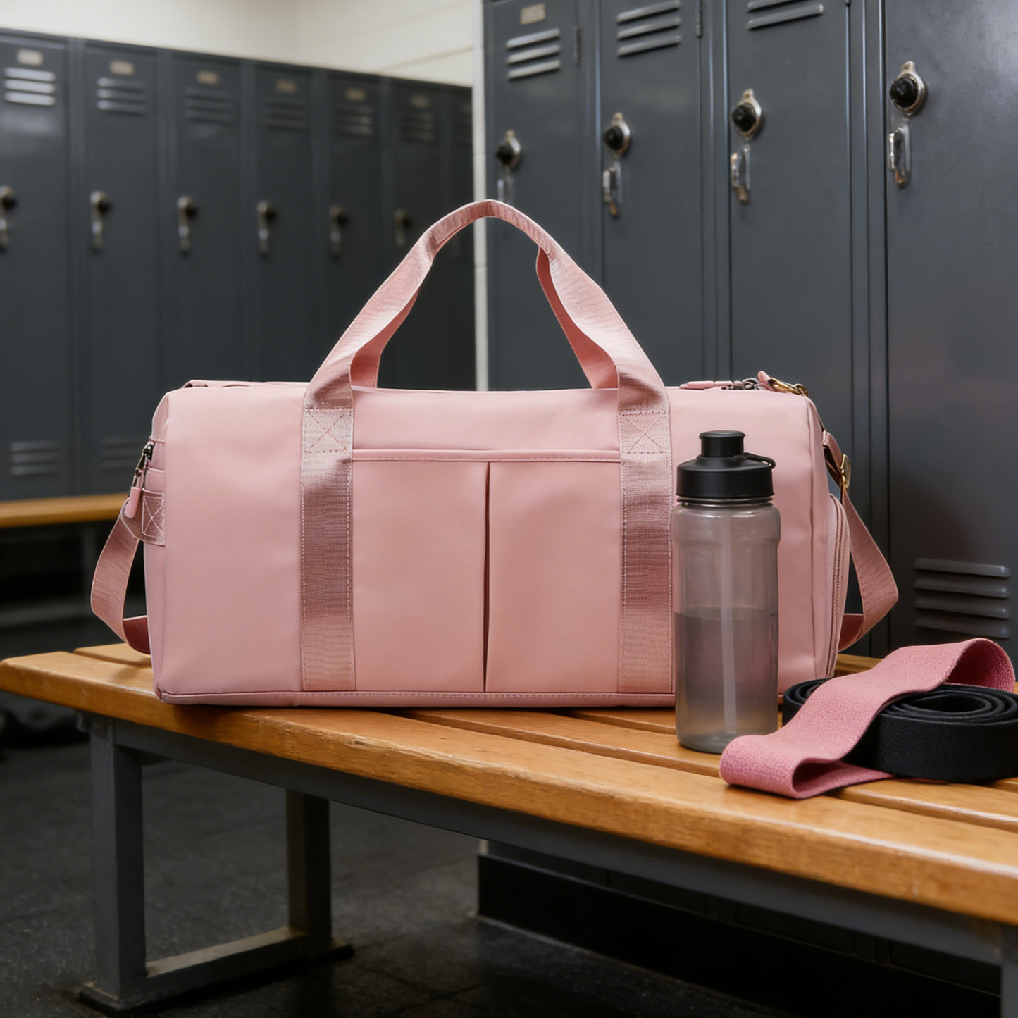 Yoga Fitness Sports Bag With Wet And Dry Separation