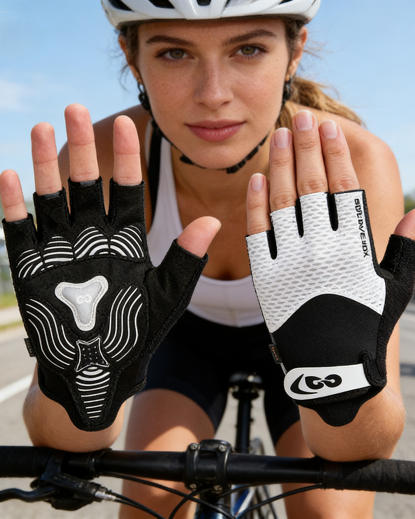 Athletic Outdoor Cycling Half-Finger Gloves