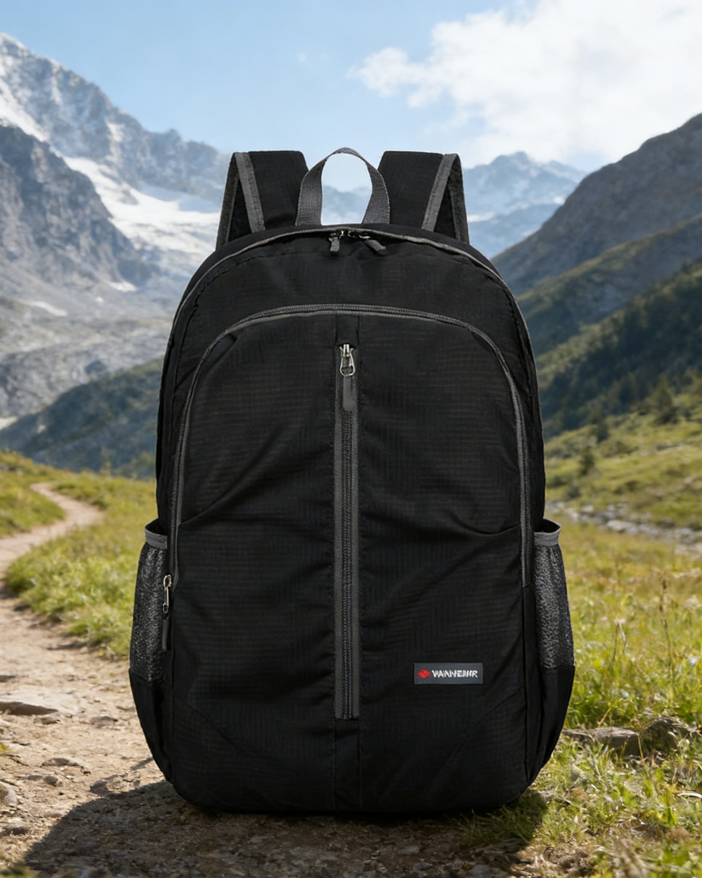 Casual Solid Color Outdoor Cycling Hiking Backpack