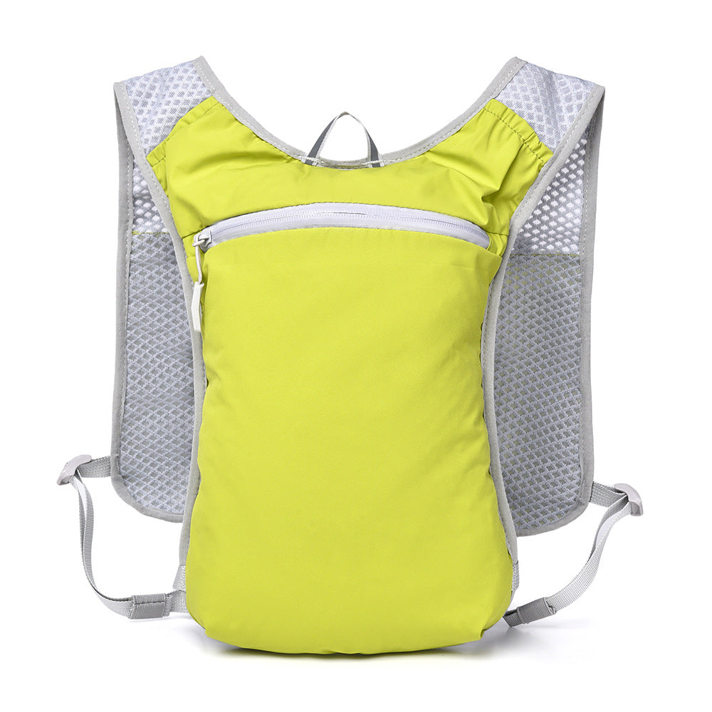 Simple Solid Color Quick Dry Cycling Hydration Vest Backpack