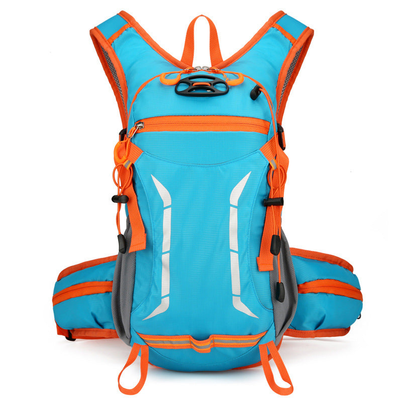 Fashion Color Block Waterproof Hiking Sports Backpack
