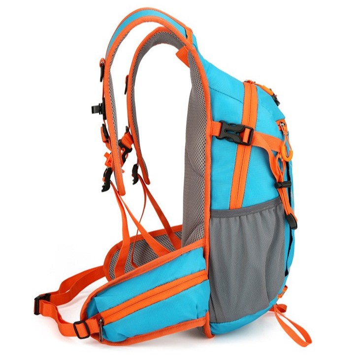 Fashion Color Block Waterproof Hiking Sports Backpack