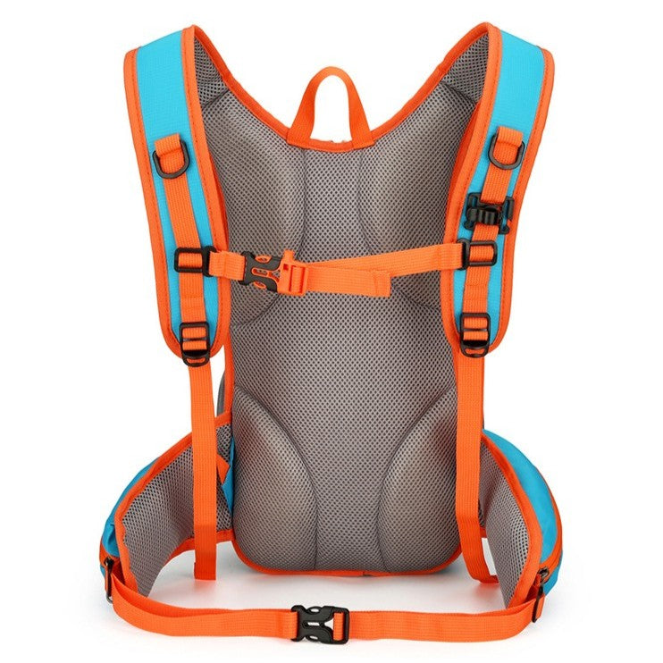 Fashion Color Block Waterproof Hiking Sports Backpack