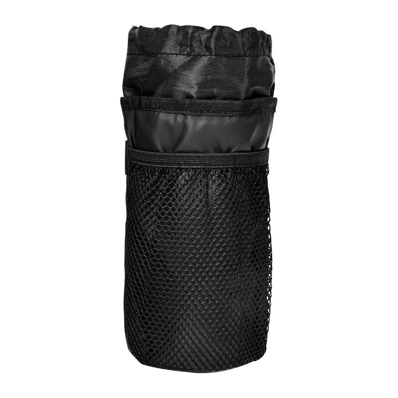 Black Waterproof Bike Water Bottle Bag