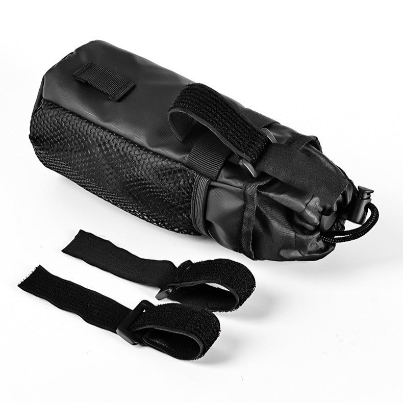 Black Waterproof Bike Water Bottle Bag