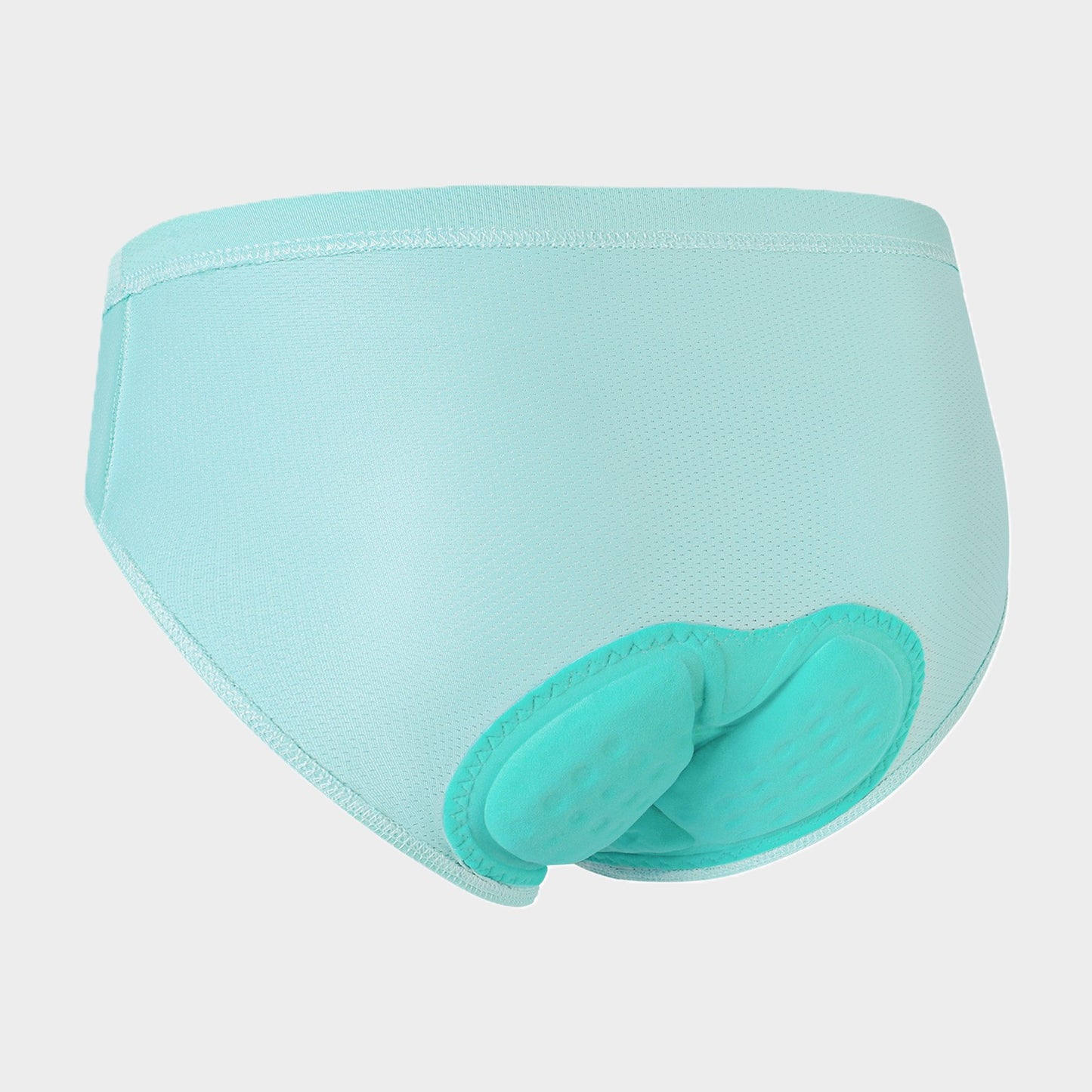 Athletic Solid Color Breathable Shockproof Cycling Briefs