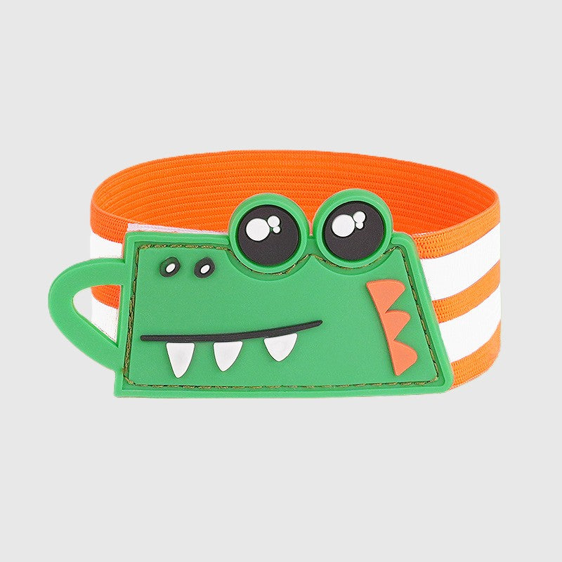 Casual Cartoon Crocodile Cycling Ankle Straps