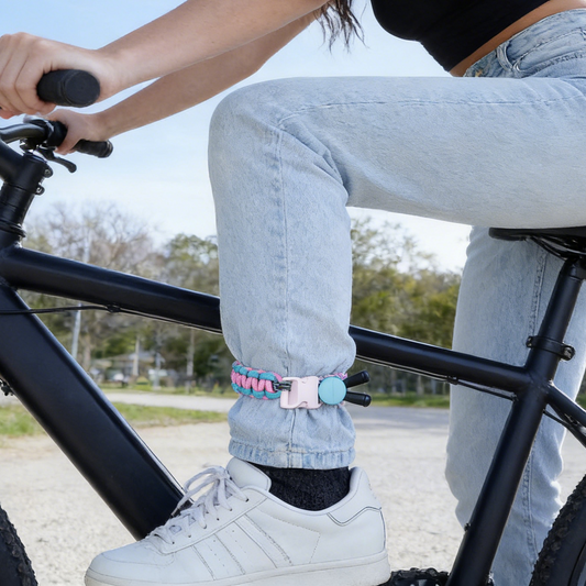 Casual Riding Braided Elastic Ankle Bands