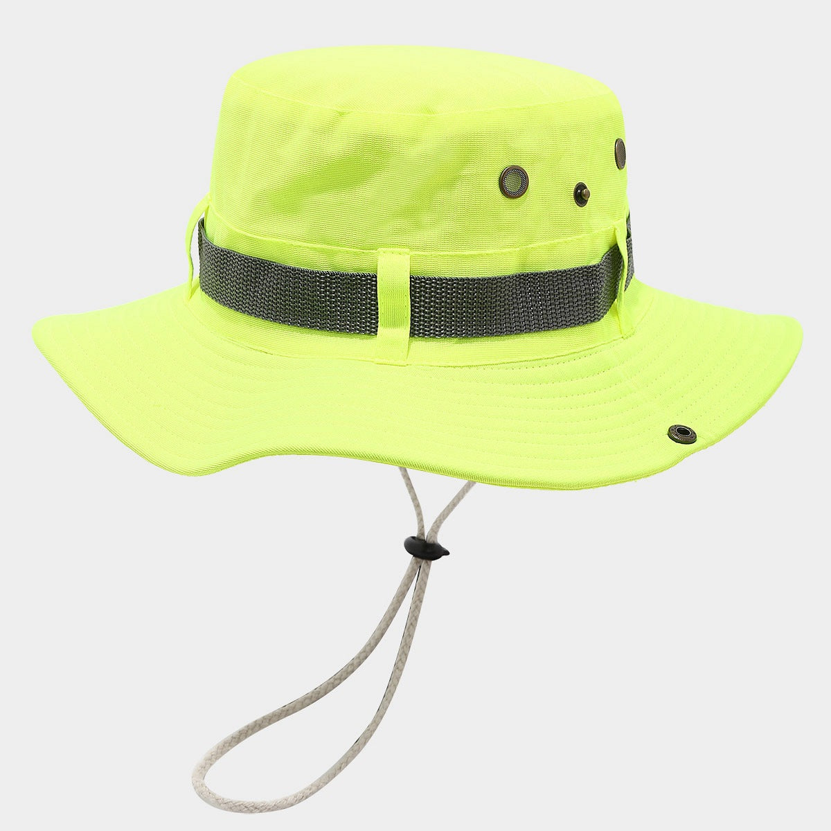 Neon Color Outdoor Hiking Sun Protection Bucket Hat