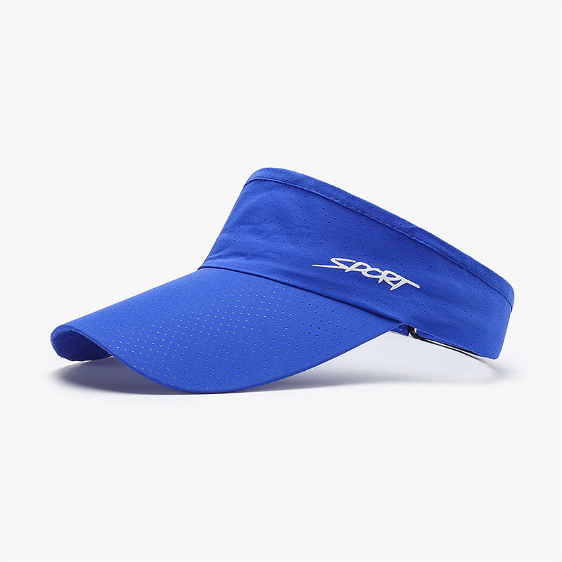 Casual Solid Color Outdoor Cycling Hiking Sun Visor Hat