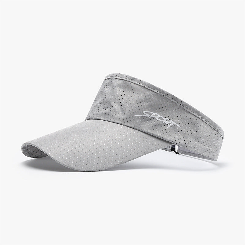 Casual Solid Color Outdoor Cycling Hiking Sun Visor Hat
