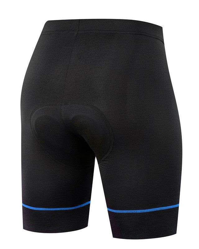 Sporty Cycling Shorts with Built-in Shock-Absorbing Pad