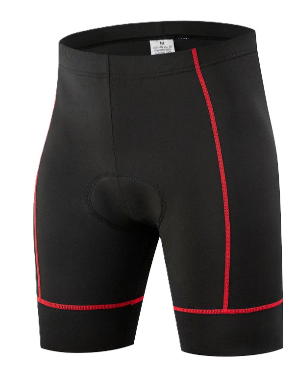 Sporty Cycling Shorts with Built-in Shock-Absorbing Pad