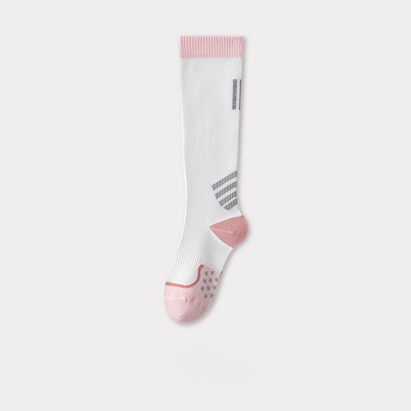 Sports Striped Number Quick Dry Cycling Socks