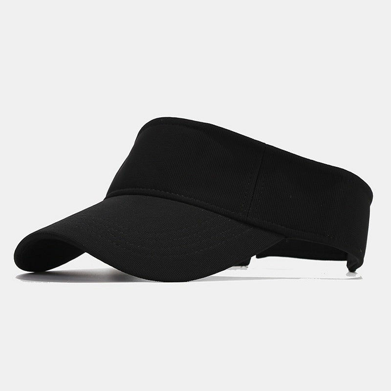Casual Simple Solid Color Outdoor Sports Visor Hat