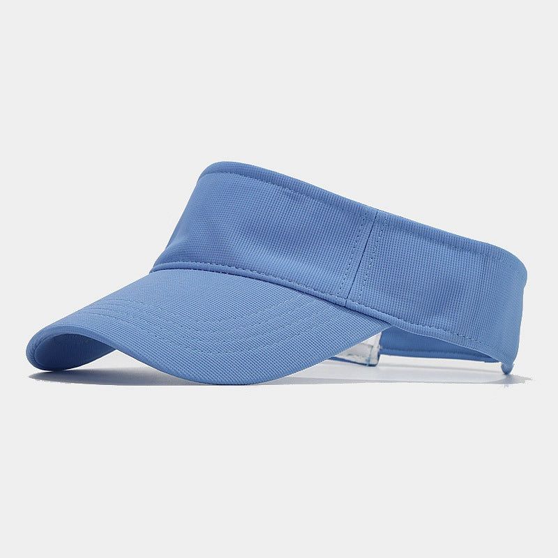 Casual Simple Solid Color Outdoor Sports Visor Hat
