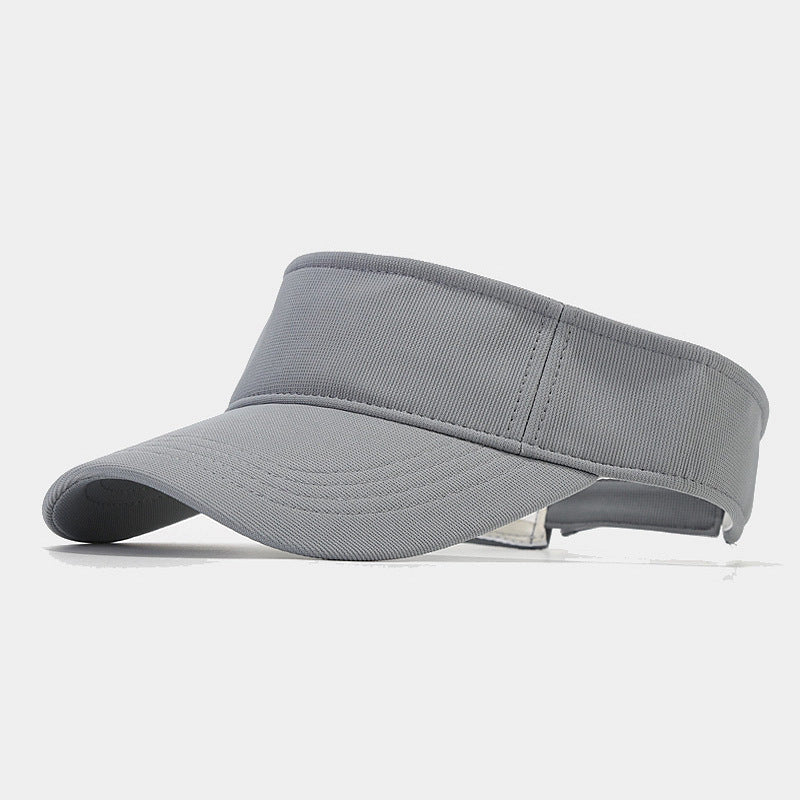 Casual Simple Solid Color Outdoor Sports Visor Hat