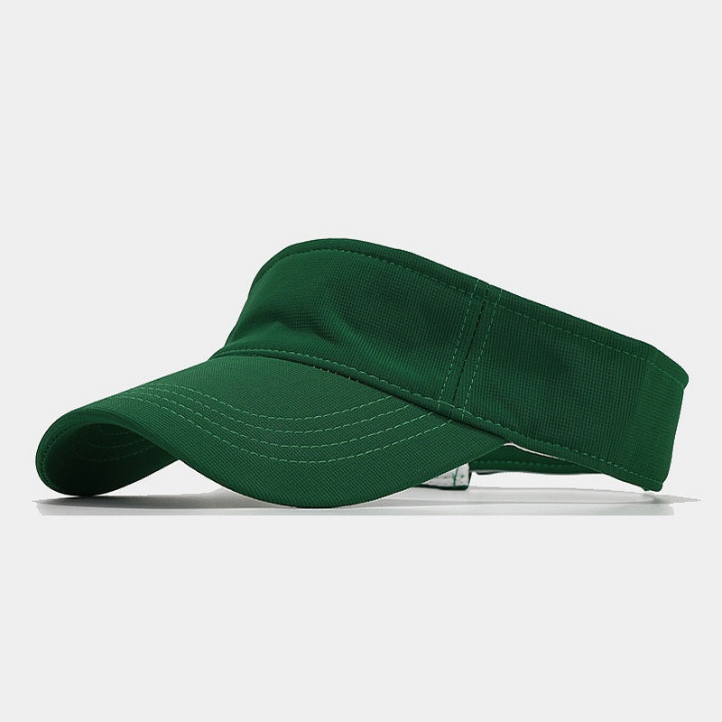 Casual Simple Solid Color Outdoor Sports Visor Hat