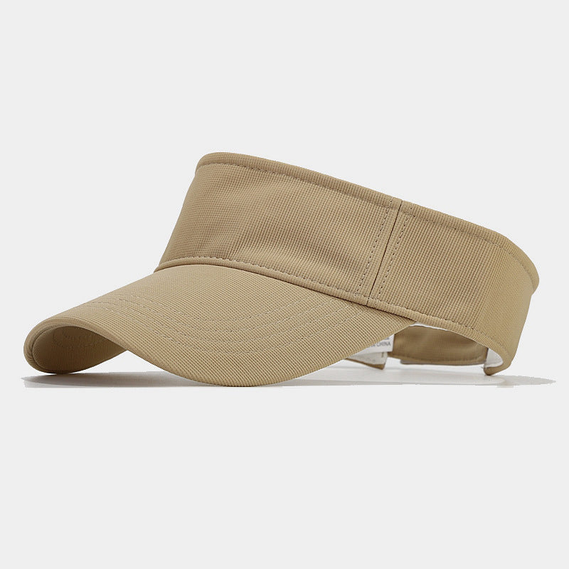 Casual Simple Solid Color Outdoor Sports Visor Hat