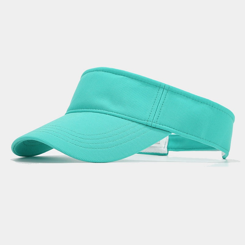 Casual Simple Solid Color Outdoor Sports Visor Hat