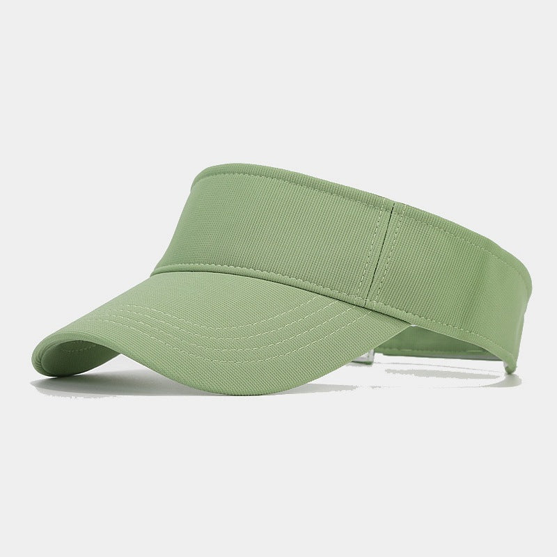 Casual Simple Solid Color Outdoor Sports Visor Hat