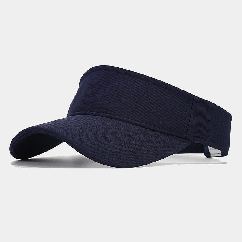 Casual Simple Solid Color Outdoor Sports Visor Hat
