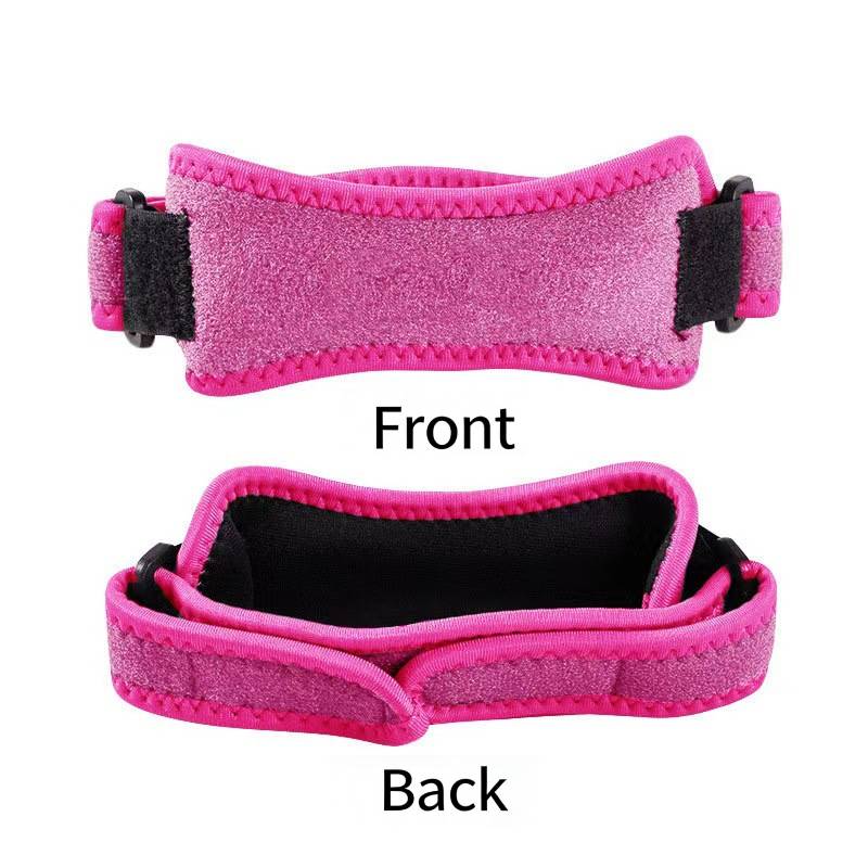 Silicone Compression Patellar Tendon Strap - Knee Support for Sports