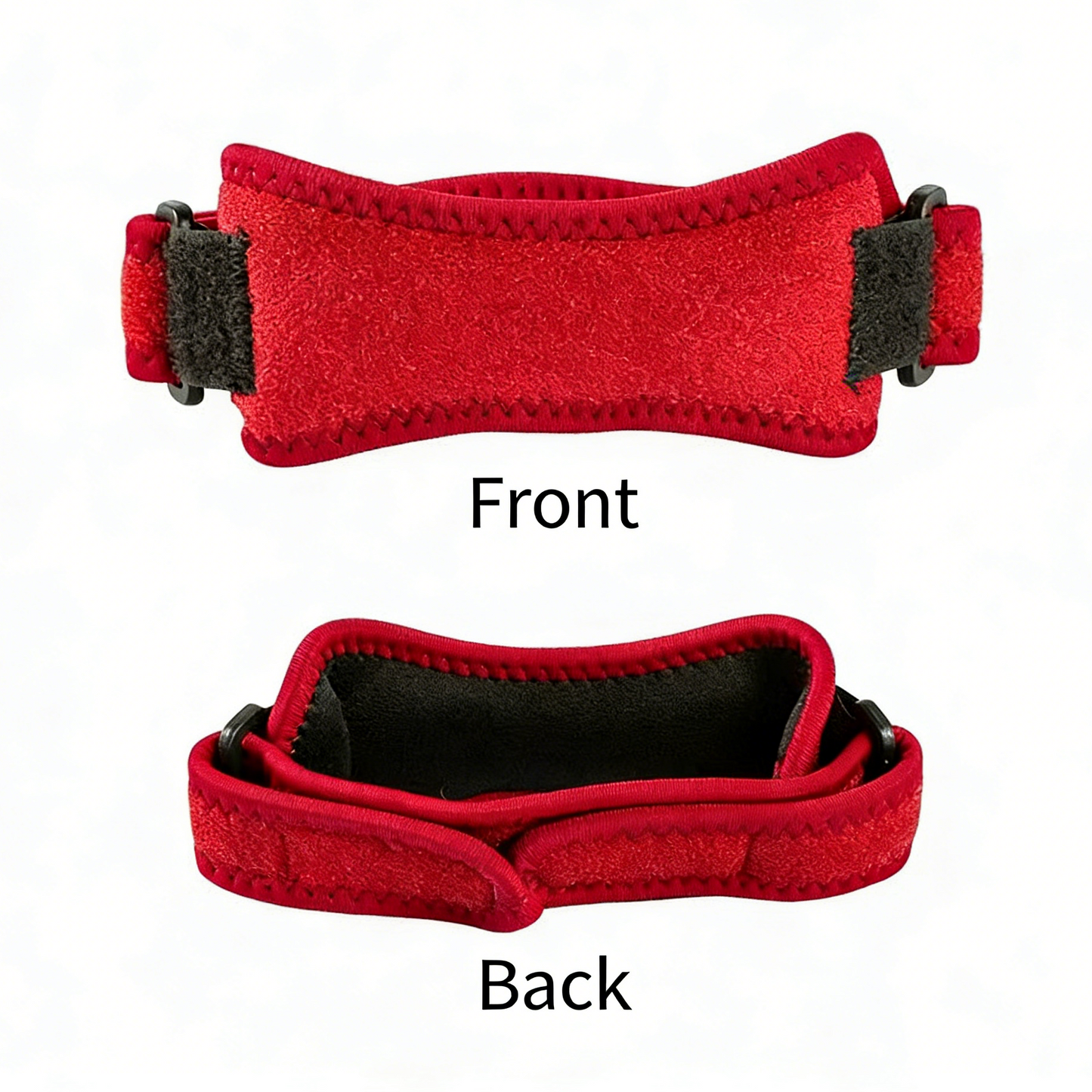 Silicone Compression Patellar Tendon Strap - Knee Support for Sports