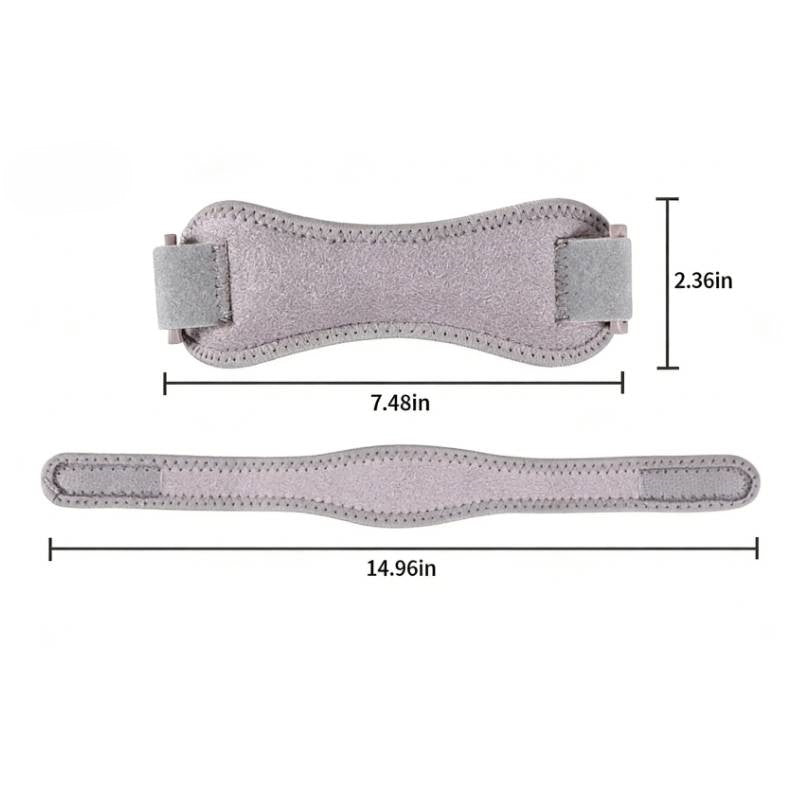 Silicone Compression Patellar Tendon Strap - Knee Support for Sports