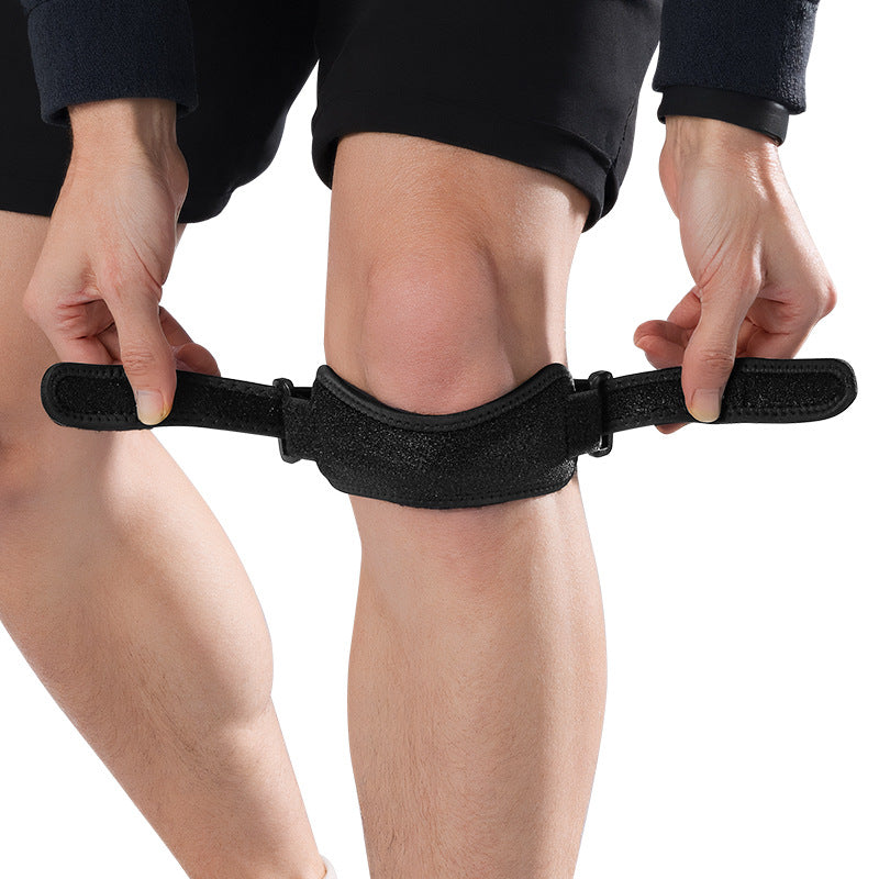 Silicone Compression Patellar Tendon Strap - Knee Support for Sports