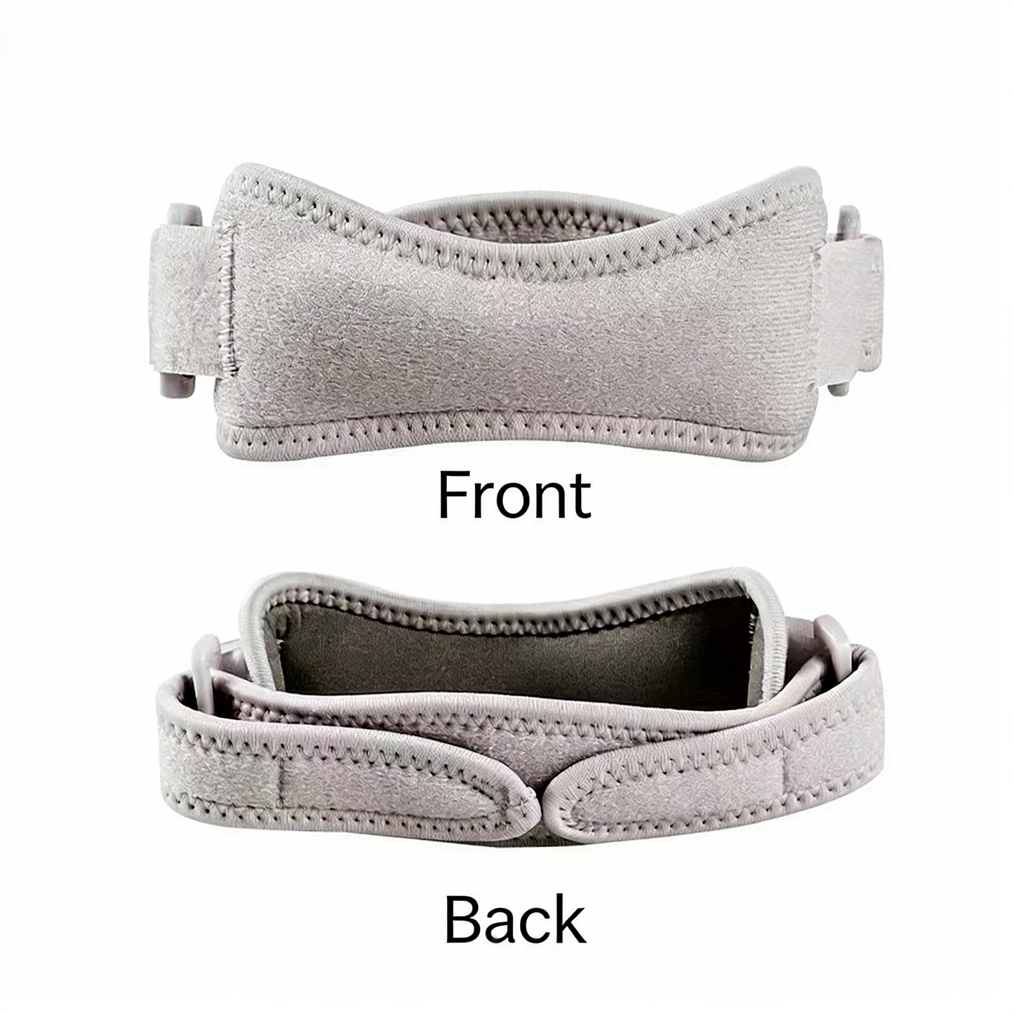Silicone Compression Patellar Tendon Strap - Knee Support for Sports