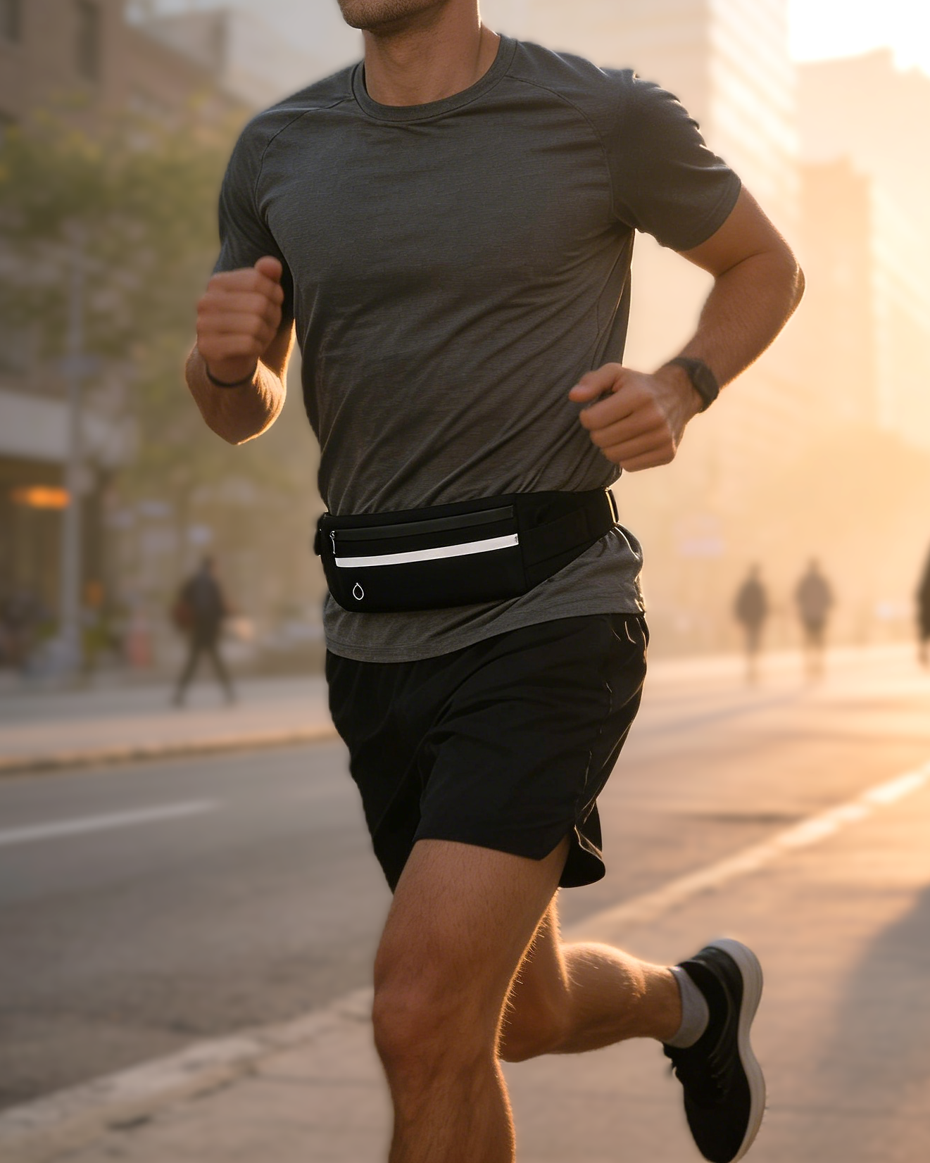Lightweight Waterproof Fanny Pack For Running, Hiking & Gym