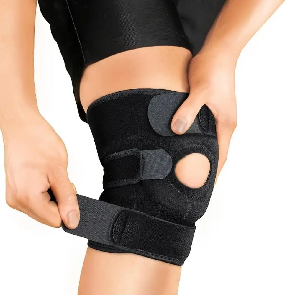 Compression Sports Knee Brace with Adjustable Straps for Sports