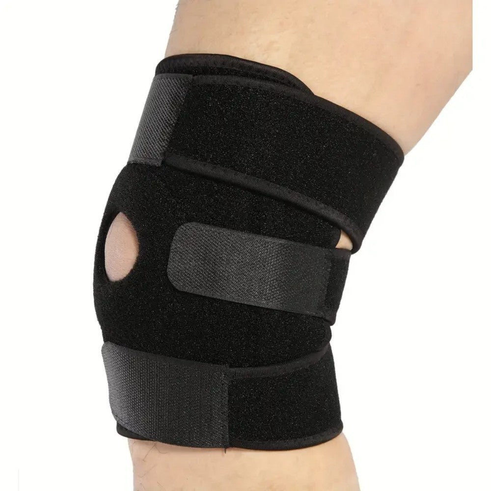 Compression Sports Knee Brace with Adjustable Straps for Sports