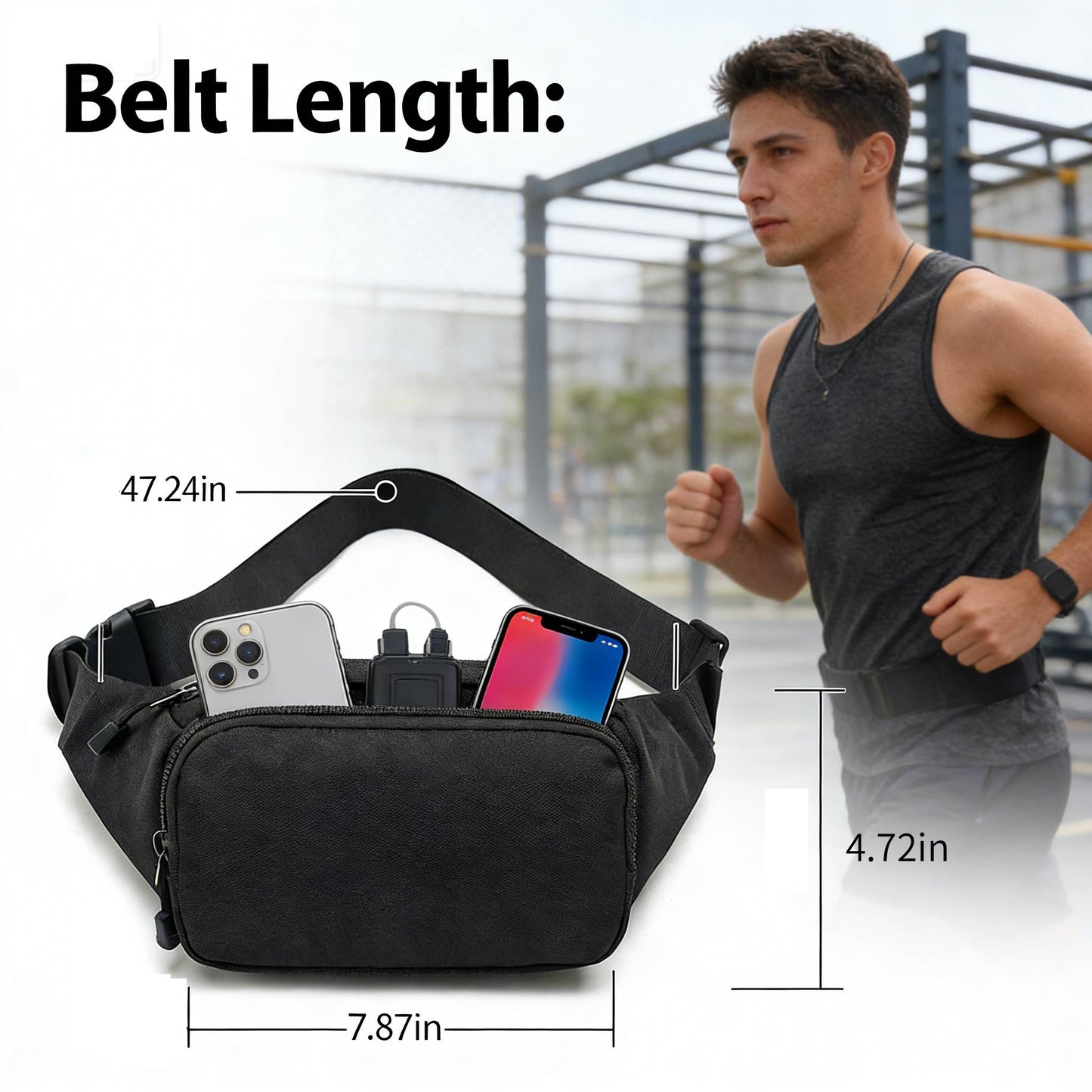 Outdoor Waterproof Sports Crossbody Fanny Pack
