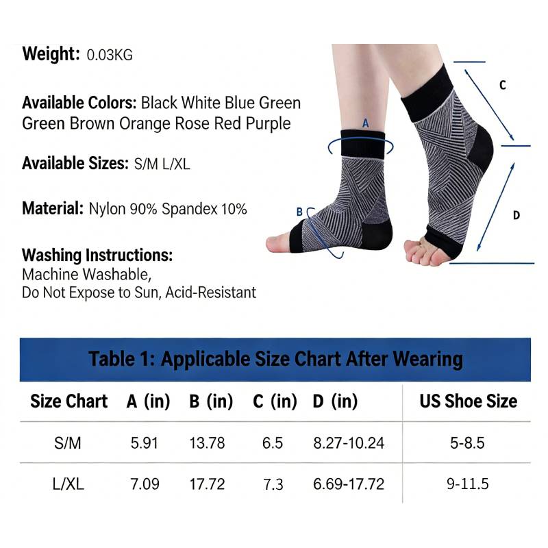 Stretch Compression sleeve Socks for Sports & Running