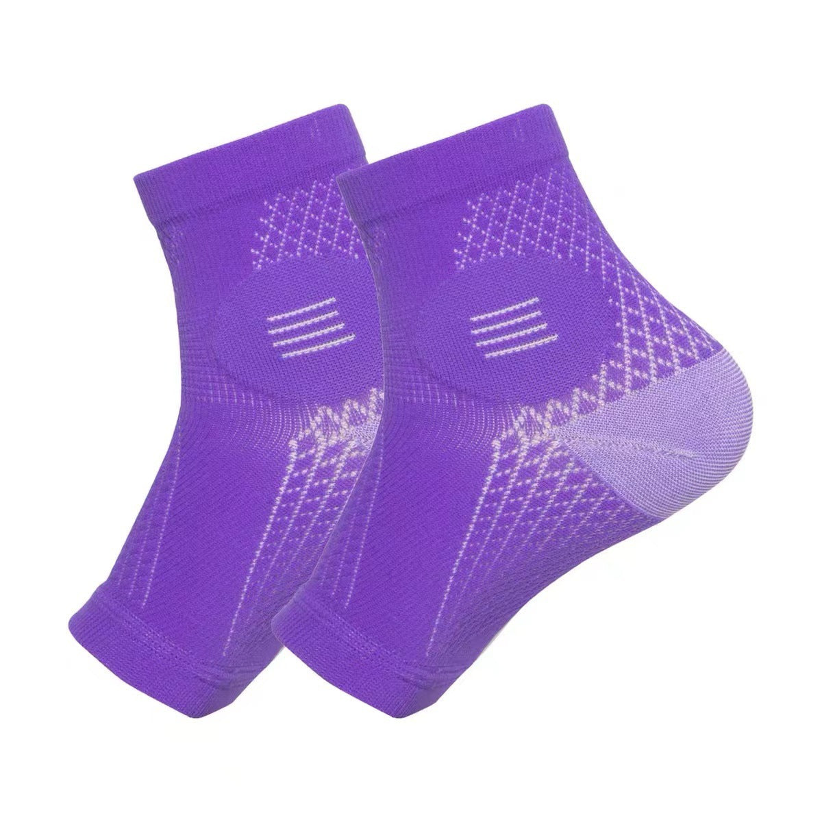 Breathable Compression Ankle Support Socks for Running & Sports