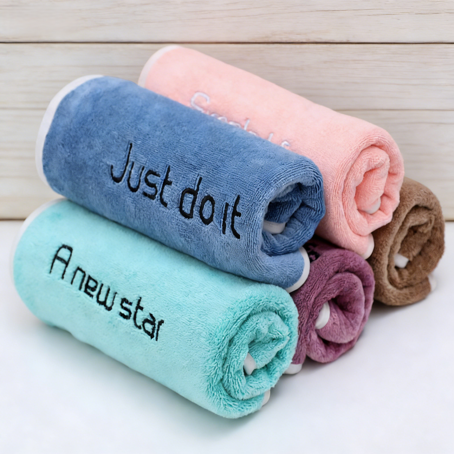 Soft Absorbent Sports Microfiber Gym Towels for Workout
