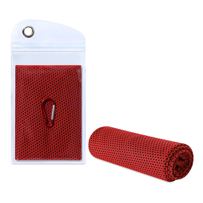 Quick Dry Cooling Towel for Hiking & Gym with Hiking bag