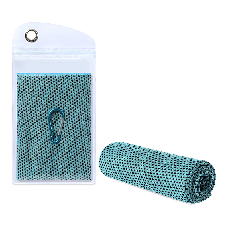 Quick Dry Cooling Towel for Hiking & Gym with Hiking bag