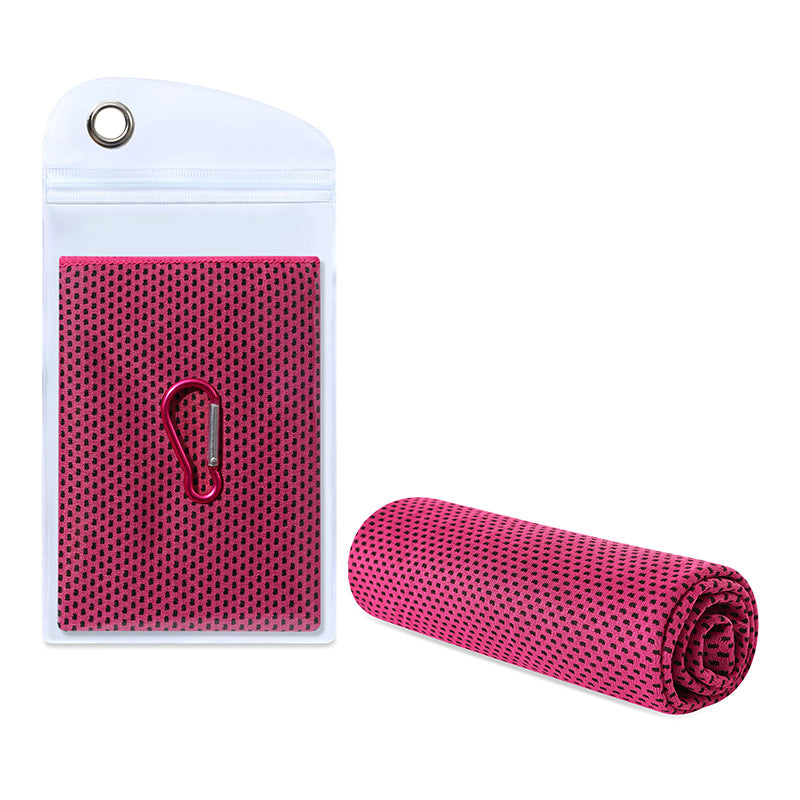 Quick Dry Cooling Towel for Hiking & Gym with Hiking bag