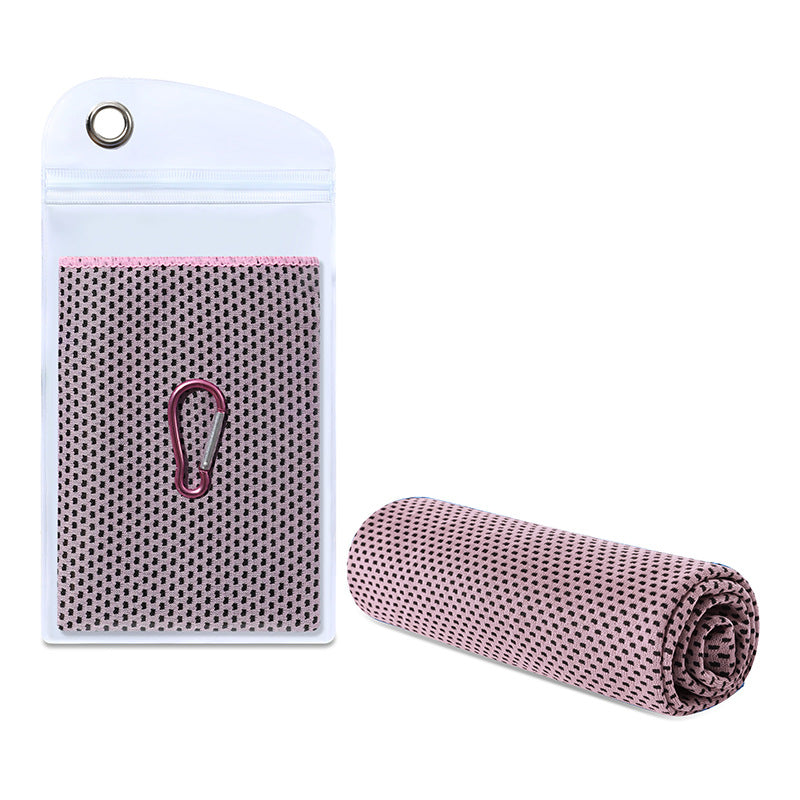 Quick Dry Cooling Towel for Hiking & Gym with Hiking bag